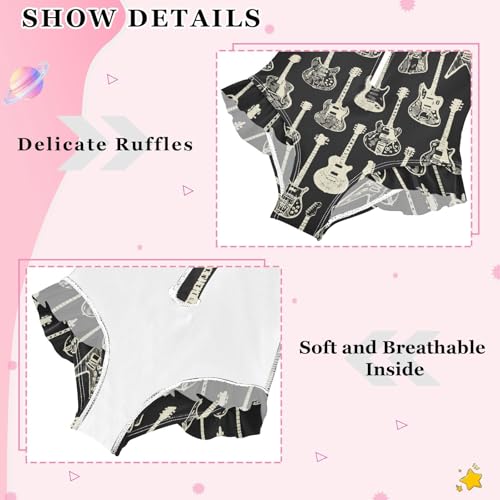 Image of Girls One Piece Swimsuits Long Sleeve Rash Guard Bathing Suit Rash Guard Quick Dry UPF 50+ Swimwear for Kids 3-12