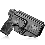 Taurus G3 Holster, OWB Belt Holster Compatible with Taurus G3 Model, Outside Waistband Carry Holster, Index Finger Release System-Right Hand, Fits 1.5-2.25 Inch Belt