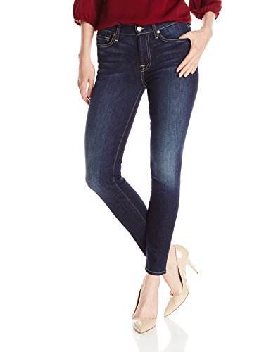 7 For All Mankind Women's Gwenevere Jean In Hatton Medium Dark
