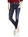 7 For All Mankind Women's Gwenevere Jean In Hatton Medium Dark