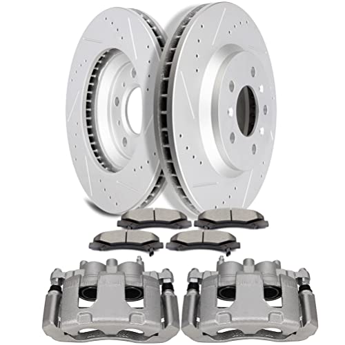 Image of SCITOO Front Disc Brake Kit - Calipers & Rotors & Pads 18B4988 18B4989