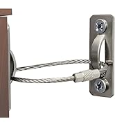 6 Sets Anti Tip Furniture Anchors for Baby Proofing, Earthquake Straps, Furniture Secure to Wall ...