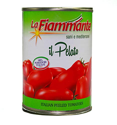 La Fiammante Pelati Senza Basilico 400 Gr. - 24 Pezzi