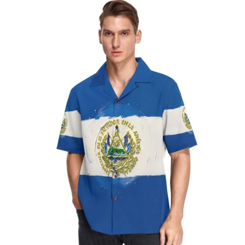 Chemise hawaïenne homme El Salvador idéale pour vos vacances et soirées plage