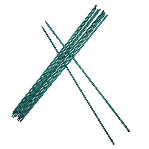50 Pcs Palo de bambú para arreglos Plantas en macetas Palos de caña de Apoyo para Plantas jardineria Accesorios estacas para Jardin Soporte de Plantas para jardinería YARNOW