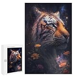 【Tiger Fantasy Flowers Puzzles de haute qualité】 : nous sommes fiers de dire que tous nos puzzles sont produits en utilisant une technique de découpe de précision pour une finition semblable à celle d'une affiche. Cela garantit que votre puzzle terminé semble lisse et homogène, pour un résultat dont vous pouvez être fier.