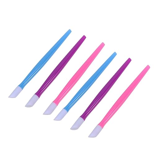 Beatifufu 36pcs Plastic Manicure Tools Cuticle Pushers Nail Art Pushers Remover Stick for Home Use