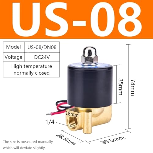 Électrovanne à vapeur US-08 DC24V résout blocages de chaleur - 3