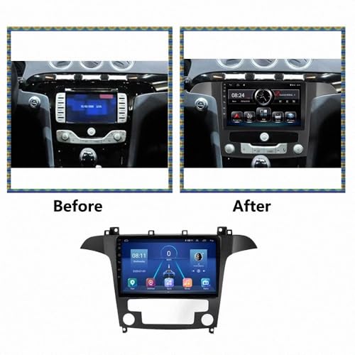 Navegador Carplay Ford S-MAX que soluciona la falta de conectividad e integra pantalla digital 2