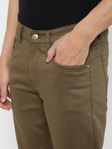 Image of Allen Cooper Slim Fit Strechable Denim Jeans for Men