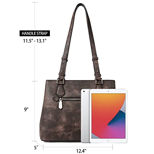 Bostanten Women Handbag Genuine Leather Shoulder Bags Soft Designer Top Handle Purses #TOP1