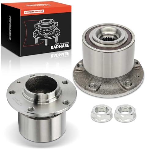 Image of Frankberg 2x Wheel Bearing Hub Rear With ABS magnetic ring