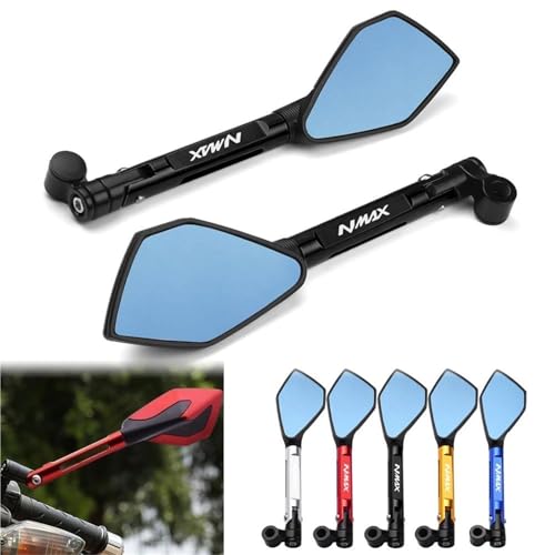 Espejo retrovisor de motocicleta Nmax155 aluminio CNC sustitución directa 3