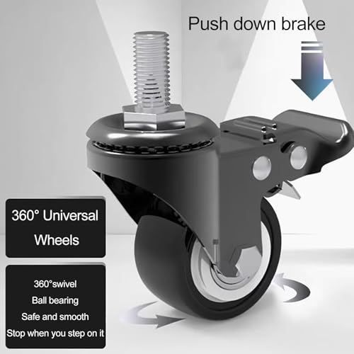 Soporte rodante para TV de 32-70 pulg con ruedas miniatura 6