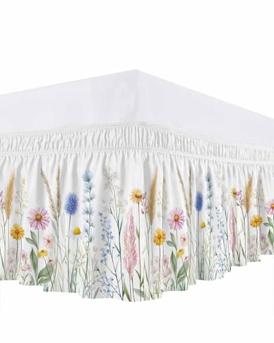 Wrap Around King Bed Skirt 16