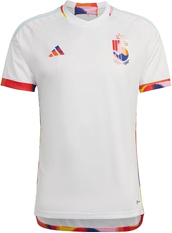 adidas Adult Belgium Away Jersey 2022/23 HK5034 White