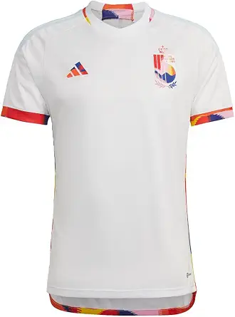 adidas Adult Belgium Away Jersey 2022/23 HK5034 White
