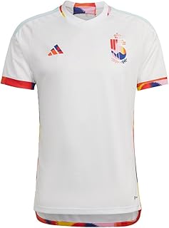 adidas Adult Belgium Away Jersey 2022/23 HK5034 White
