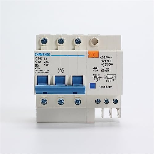 Disjoncteur différentiel DC 25V coupure thermique triphasée 3P