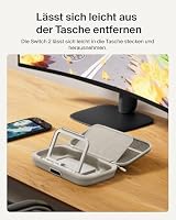 Belkin Gaming Tasche Pro für Nintendo Switch 2, 10K Powerbank – Sandfarben – Ansicht 5