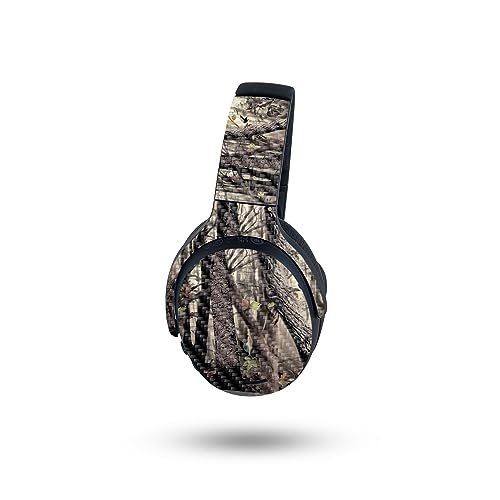 Image of MightySkins Carbon Fiber Skin Compatible with Skullcandy Crusher ANC 2 - Tree Camo | Protective, Durable Textured Carbon Fiber Finish | Easy to Apply, Remove, and Change Style