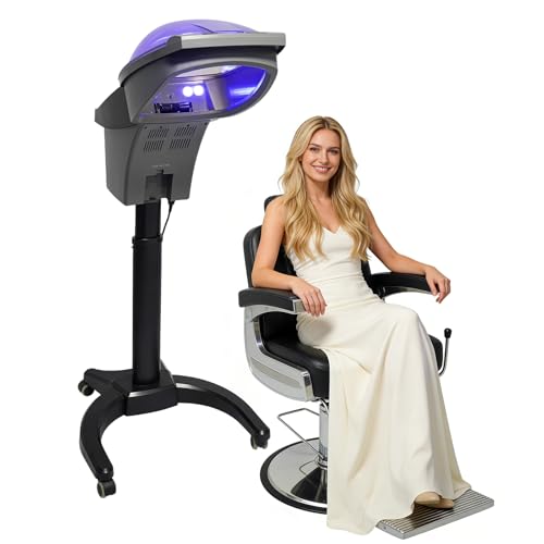 Professional Salon Hair Steamer Machine, 700W Professional Deep Conditioning Hair Steamer, Ozone Hair Care Spa Steamer, Beauty Salon Equipment Oil Treatment Machine