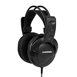 Koss UR20 Over-Ear Headphones, Flexible Sling Headband, Black
