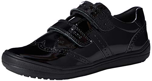 Geox J Hadriel Girl G, Zapatos Niñas, Negro, 36 EU