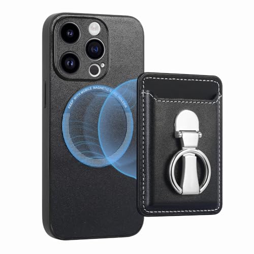 Étui cuir iPhone 15 Pro Max ENILSA l'accessoire magnétique parfait pour vos déplacements urbains