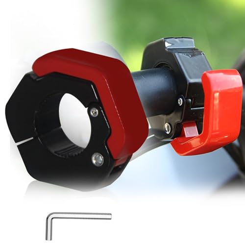 DELUXEFOX コンビニフック バイク 20~22mm 汎用 バイク フック ヘルメットフック アルミニウム合金 自転車 フック 荷掛け 小物置く 簡単な取り付け 耐久性 耐荷重50kg 荷崩れ 転倒防止 (レッド)