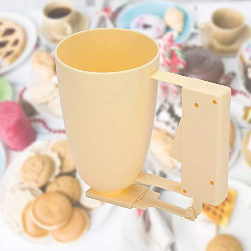 Handheld Batter Dispenser, Pancake Batter Dispenser Meatball Maker Cake Cream Dispenser Kitchen Cooking Tool for Cupcakes Muffins Waffles