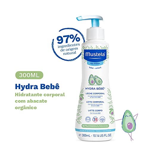 Kit Shampoo Suave Mustela 500ml e Hidratante Hydra Bebê 300ml com 70% off - Banho e Hidratação Infan