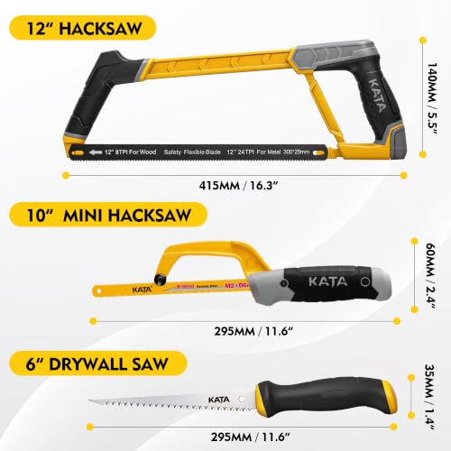 KATA 3-in-1 Multi-Purpose Hacksaw Set