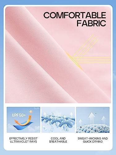 Image of IUGA Rash Guard for Women UPF 50+ SPF UV Protection Long Sleeve Workout Tops with Pockets Dry Fit Hiking Swim Shirt