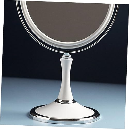 Espejo de Maquillaje Doble Cara 360° 8 Pulgadas Blanco miniatura 4