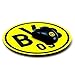 Produktbild Borussia Dortmund Mousepad Emblem / Mauspad Fan Edition BVB 09 - plus gratis Aufkleber forever Dortmund