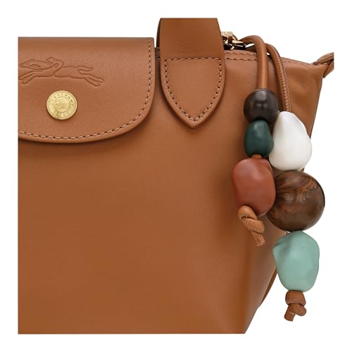 Longchamp 'Le Pliage X-Small Xtra Leather Top Handle Tote Shoulder Bag, Cashew3