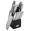 Oster-Edgefield-Stainless-Steel-Cutlery-Knife-Block-Set-14-Piece-Brushed-Satin Oster Edgefield Stainless Steel Cutlery Knife Block Set, 14-Piece, Brushed Satin