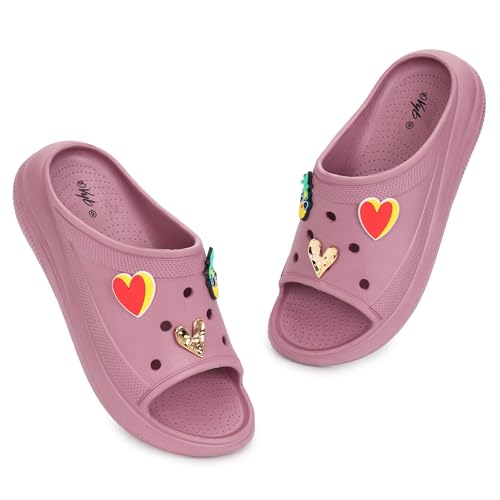 Image of NO SOX Women Orthopedic Slippers Comfortable Slides Flip Flops | Lightweight Anti Slip Sliders for Indoor Outdoor Casual Daily Wear