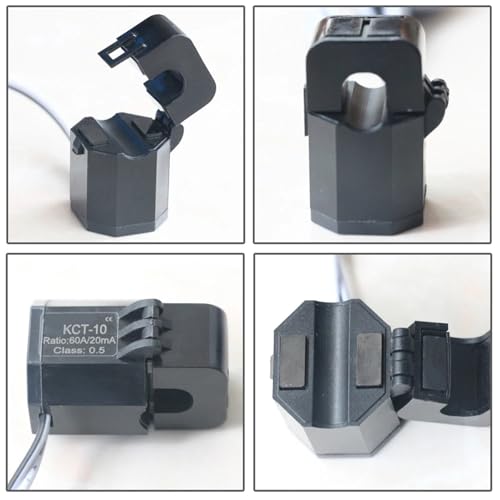 Transformador de corriente KCT-10 de núcleo partido, sensor de CA 50A para cuadro eléctrico 2