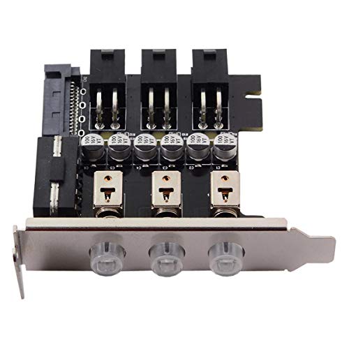 chenyang 3 SATA HDD SSD Hard Drive Power Switch Selector Module Control System with 80mm Low Profile Bracket by chenyang - Used condition - Image 4