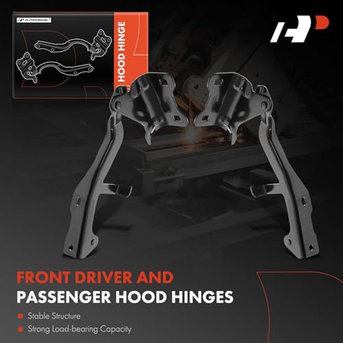 A-Premium Driver and Passenger Hood Hinges Compatible with Infiniti QX60 2014-2019, Q60 2014-2015/2017-2019, JX35 2013, Set of 2 Front Left and Right Side Hood Hinges by A-Premium - Image 3