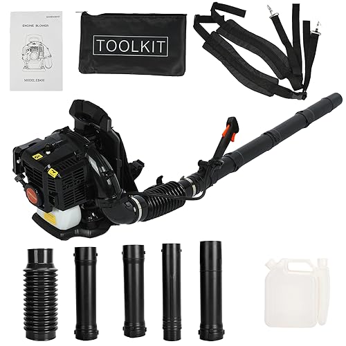 52CC Petrol Powered Backpack Leaf Snow Blower