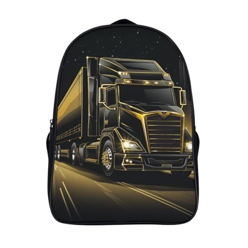 Mochilas escolares de gran capacidad 40x28x16cm tipo Large Truck para primaria y viaje