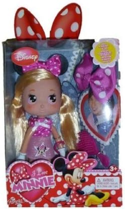 Famosa DisneyI Love Minnie Mouse Doll (Hair color varies)