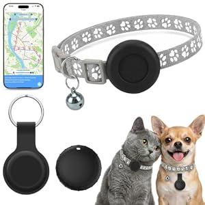 GPS per Cani, Collare GPS Gatto Compatibile con iOS e Androi...
