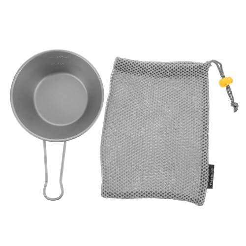 Unomor Outdoor Dining Essential Titanium Camping Bowl Salad Bowl Snack Enhance Your Outdoor Experience
