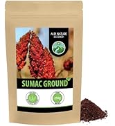Sumac powder (250g, 8.8oz), Turkish sumach ground, vinegar tree spice 100% natural, gently dried ...