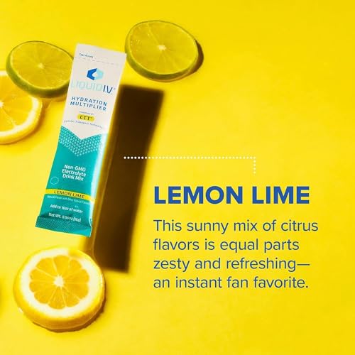 image for Liquid I.V. Liquid IV Hydration Multiplier - Lemon Lime - Powder Packe