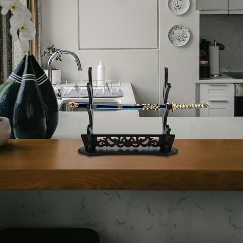 Support décoratif pour lames de dragon avec porte-épée robuste - 6